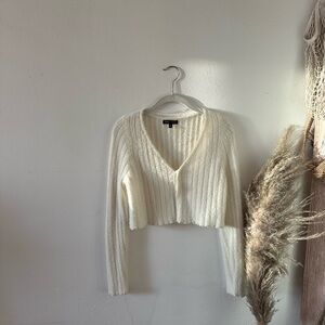 Kendal & Kylie FUZZY long sleeve top